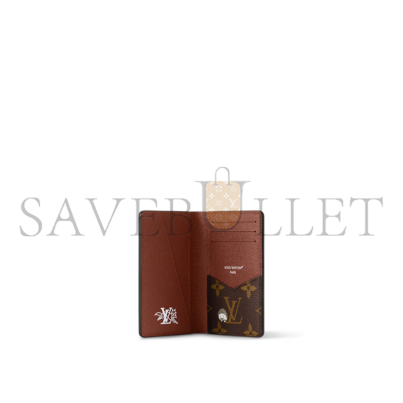 LOUIS VUITTON POCKET ORGANIZER M27020 (11.1*7.5*1cm)